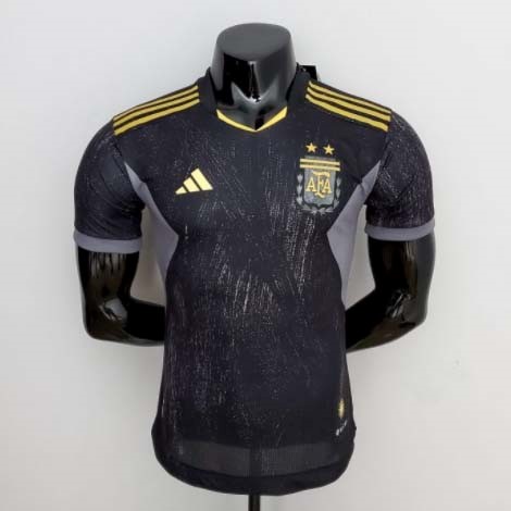 Tailandia Camiseta Argentina Edición Especial 2022 Negro